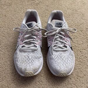 Women’s Nike Gray and Pink Running Shoes